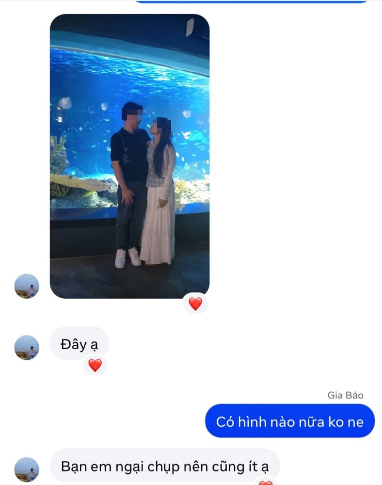 Tin nhắn báo tin vui, tên đã che