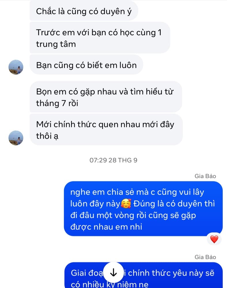 Tin nhắn báo tin vui, tên đã che