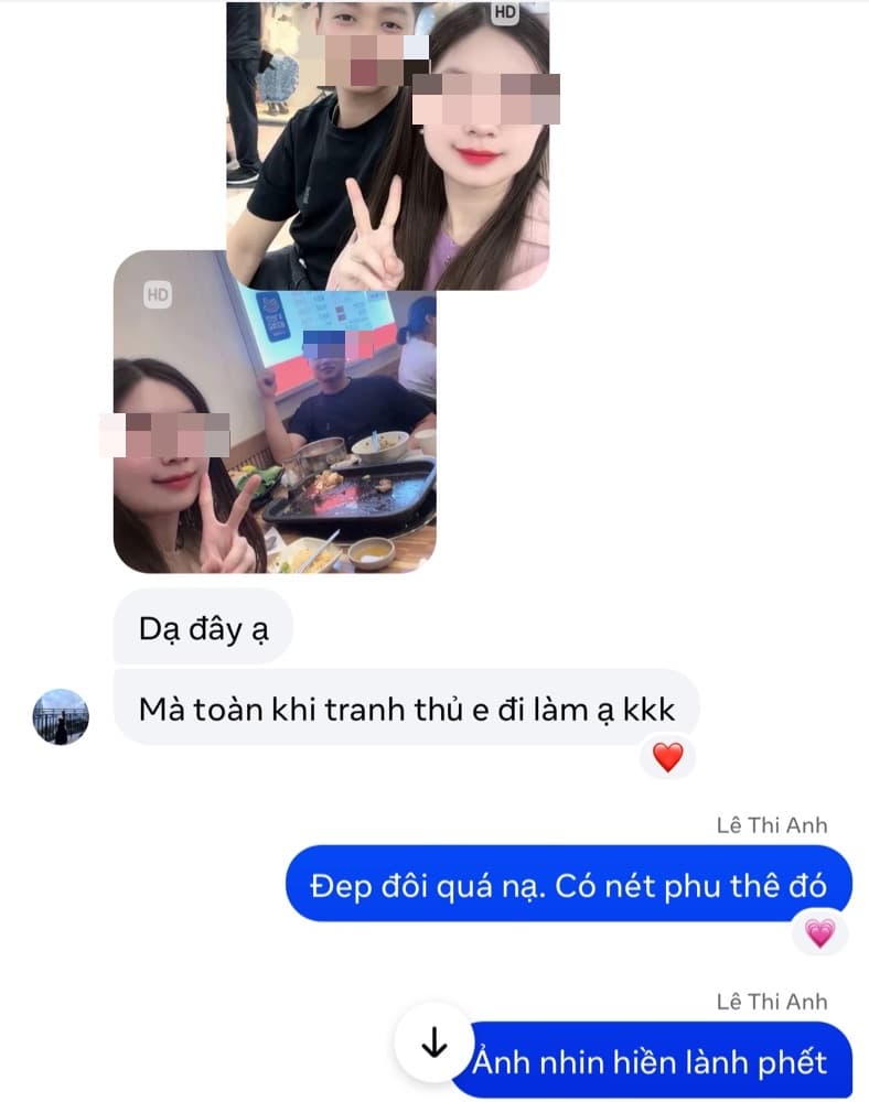 Tin nhắn báo tin vui, tên đã che