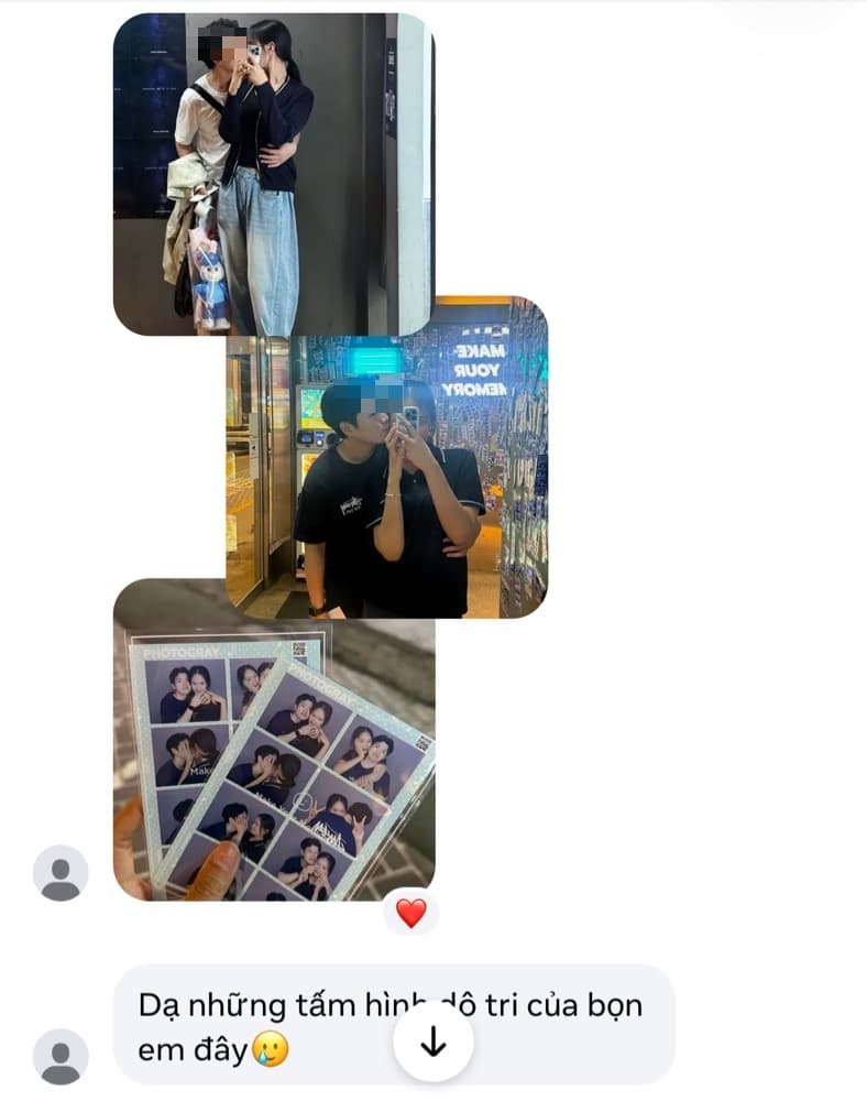 Tin nhắn báo tin vui, tên đã che